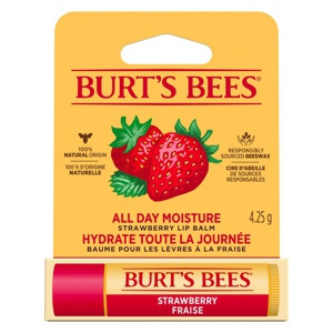 Burts Bees Lip Balm Strawberry Blister 1 stk produktbilde