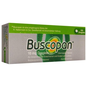 BUSCOPAN 10 mg Dragees Produktbild