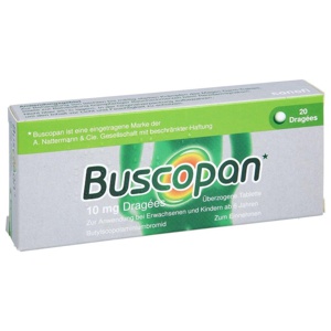 BUSCOPAN 10 mg Dragees Produktbild