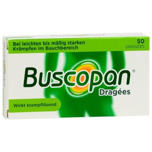BUSCOPAN 10 mg Dragees Produktbild