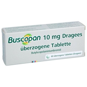 BUSCOPAN 10 mg Dragees Produktbild