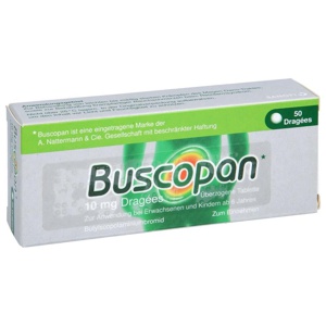 BUSCOPAN 10 mg Dragees Produktbild