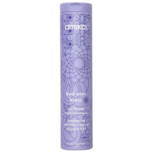 Amika Bust Your Brass Cool Blonde Repair Shampoo 275 ml produkt bild