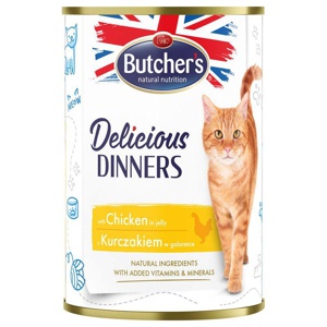 Butcher's Delicious Dinners Katze 24 x 400 g Produktbild