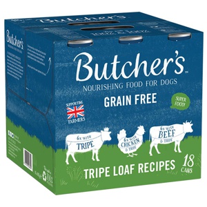 Butcher's Grain Free Tripe Loaf Recipes 18 x 400g product image