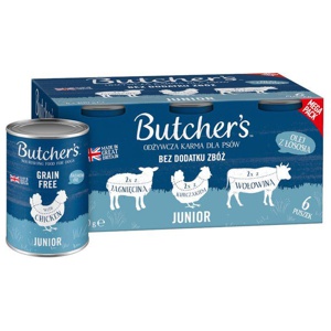 Butcher's Original Getreidefrei Junior 6 x 400 g Produktbild