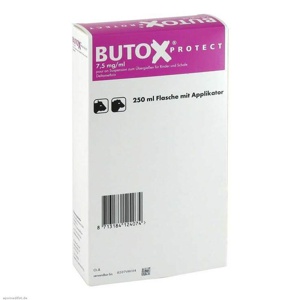 BUTOX Protect 7,5mg/ml pour on Sus.z.Überg.Ri+Sch. Produktbild