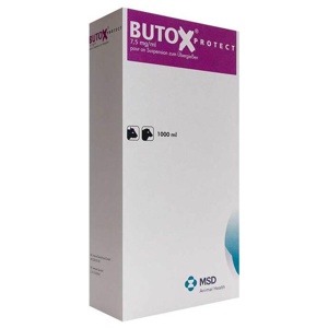Butox Protect 7,5mg / ml pour on Suspension z.Überg.Ri + Sch., 1000 ml Lösung Produktbild
