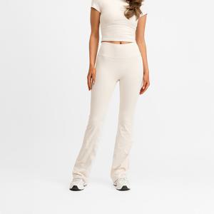 Butter Soft Flare Tights Vit produkt bild