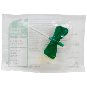 BUTTERFLY Infusionszubehör 21 G CPC 1 St Kanüle Produktbild