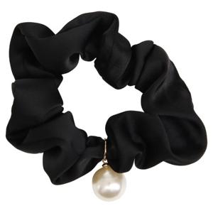 By Lyko Black Satin Scrunchie with Pearl produkt bild