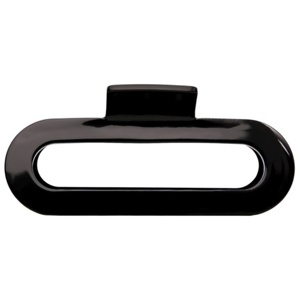 By Lyko Glossy Round Hair Claw Black Acrylic produkt bild
