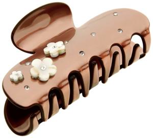 By Lyko Hair Claw Acrylic Bronzed Flower produkt bild