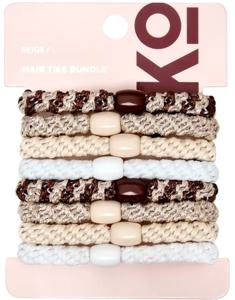 By Lyko Hair Ties Bundle Beige produkt bild
