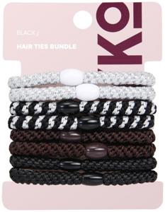By Lyko Hair Ties Bundle Black produkt bild