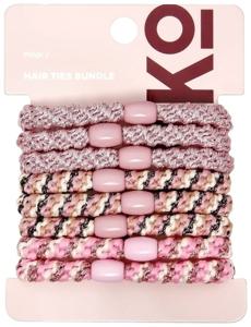By Lyko Hair Ties Bundle Pink produkt bild