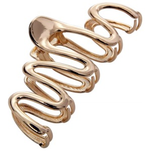 By Lyko Metallic Hair Claw Golden Wave produkt bild