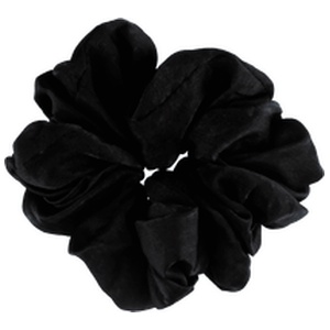 By Stær Isabella Scrunchie - Sort produktbillede