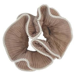 By Stær Lilje Scrunchie - Taupe produktbillede