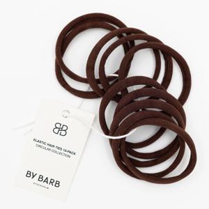ByBarb Circular Collection hårsnodd Brunette 10-pack produkt bild