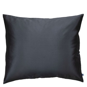 ByBarb Silk Pillow Case Dark Grey produktbilde