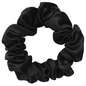 ByBarb Silk Scrunchie Black produktbilde