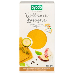 Lasagne fuldkorn Øko. - 250 gram produktbillede