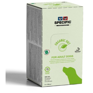 C-BIO-W Organic Fish Våtfoder för hund - 5 x 150 g produkt bild