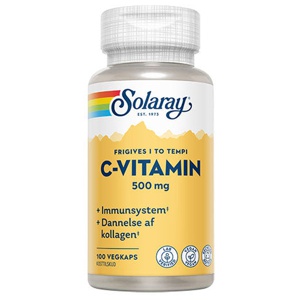 Solaray C-vitamin 500 mg - 100 kaps. produktbillede