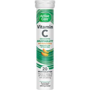 C-vitamin Spirulina Mango 20 Brustabletter produkt bild