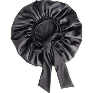 Cailap Hårmössa Bonnet i Satin Svart produkt bild