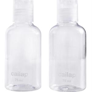 Cailap Reseförpackningar Flaska 75 ml 2 st produkt bild