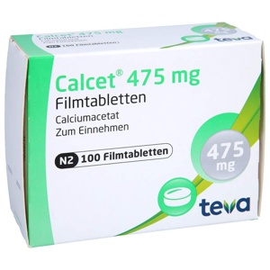 CALCET 475 mg Filmtabletten Produktbild