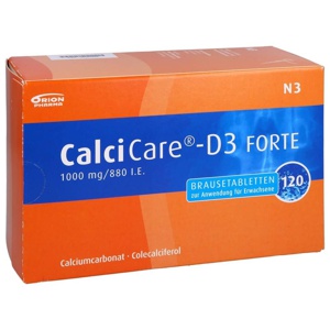 Calcicare D3 forte Brausetabletten, 120 St Brausetabletten Produktbild