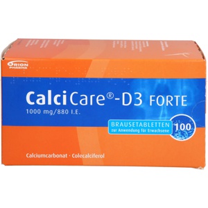 CALCICARE-D3-forte-Brausetabletten Produktbild
