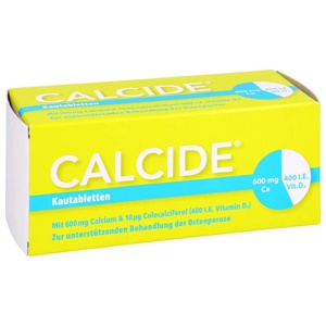 Calcide Kautabletten Produktbild