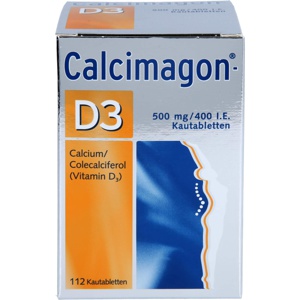 CALCIMAGON D3 Kautabletten Produktbild