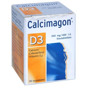CALCIMAGON D3 Kautabletten Produktbild