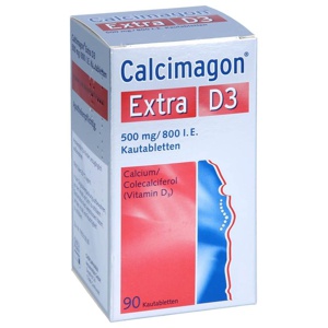 CALCIMAGON Extra D3 Kautabletten Produktbild
