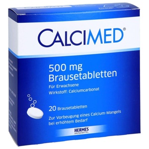 CALCIMED 500 mg Brausetabletten Produktbild