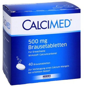 CALCIMED 500 mg Brausetabletten Produktbild