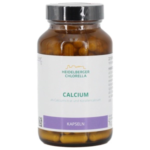 CALCIUM ALS Calciumcitrat und Korallencalcium Kps. Produktbild
