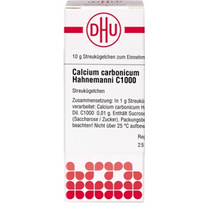 CALCIUM CARBONICUM Hahnemanni C 1000 Globuli Produktbild