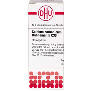CALCIUM CARBONICUM Hahnemanni C 30 Globuli Produktbild