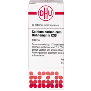 CALCIUM CARBONICUM Hahnemanni C 30 Tabletten Produktbild