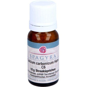 CALCIUM CARBONICUM Hahnemanni C 6 Globuli Produktbild