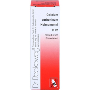 CALCIUM CARBONICUM Hahnemanni D 12 Globuli Produktbild