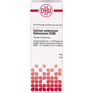 Calcium Carbonicum D200 Dilution Hahnemanni Produktbild