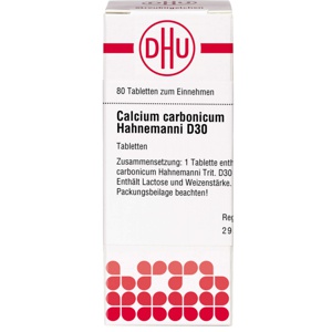 CALCIUM CARBONICUM Hahnemanni D 30 Tabletten Produktbild