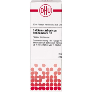 CALCIUM CARBONICUM Hahnemanni D 6 Dilution Produktbild